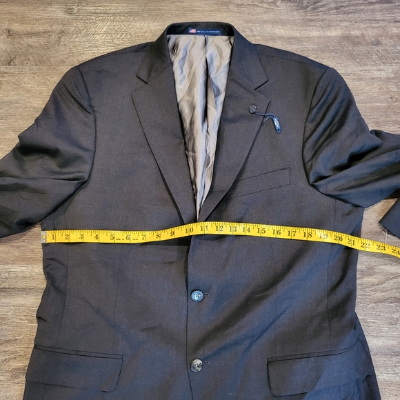 Hart Schaffner Marx New York Worsted Wool Blazer - Picture 12 of 14